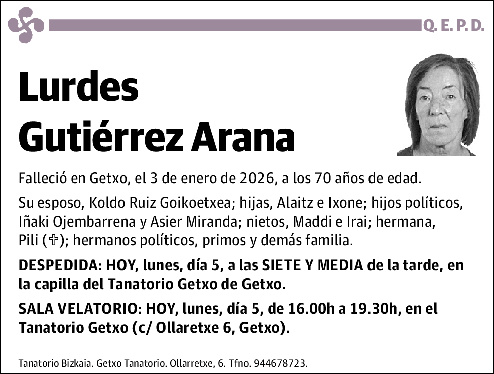 Lurdes Gutiérrez Arana