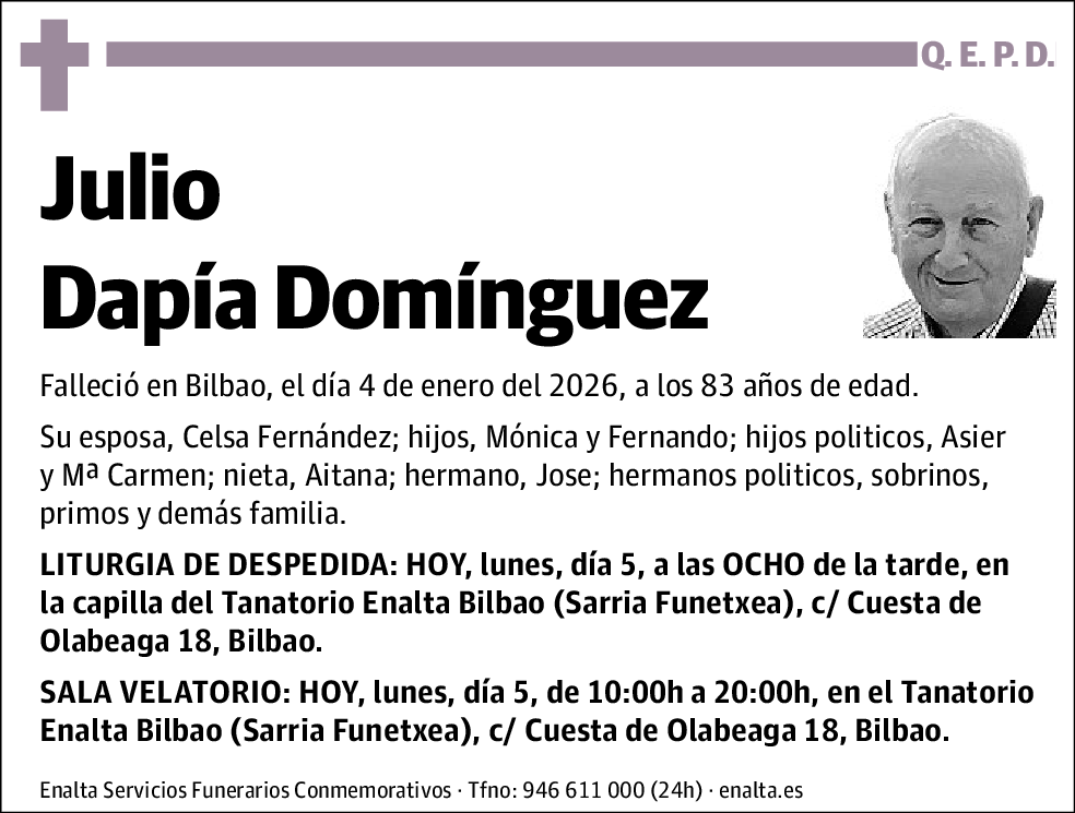 Julio Dapía Domínguez