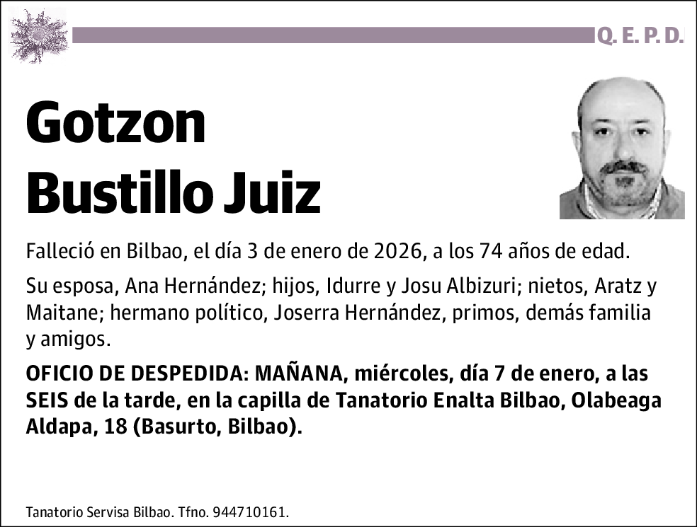 Gotzon Bustillo Juiz