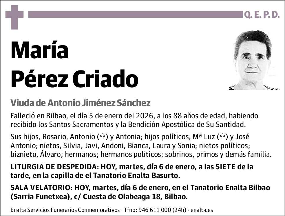 María Pérez Criado