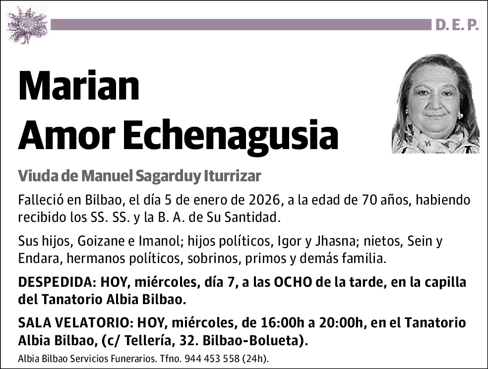 Marian Amor Echenagusia