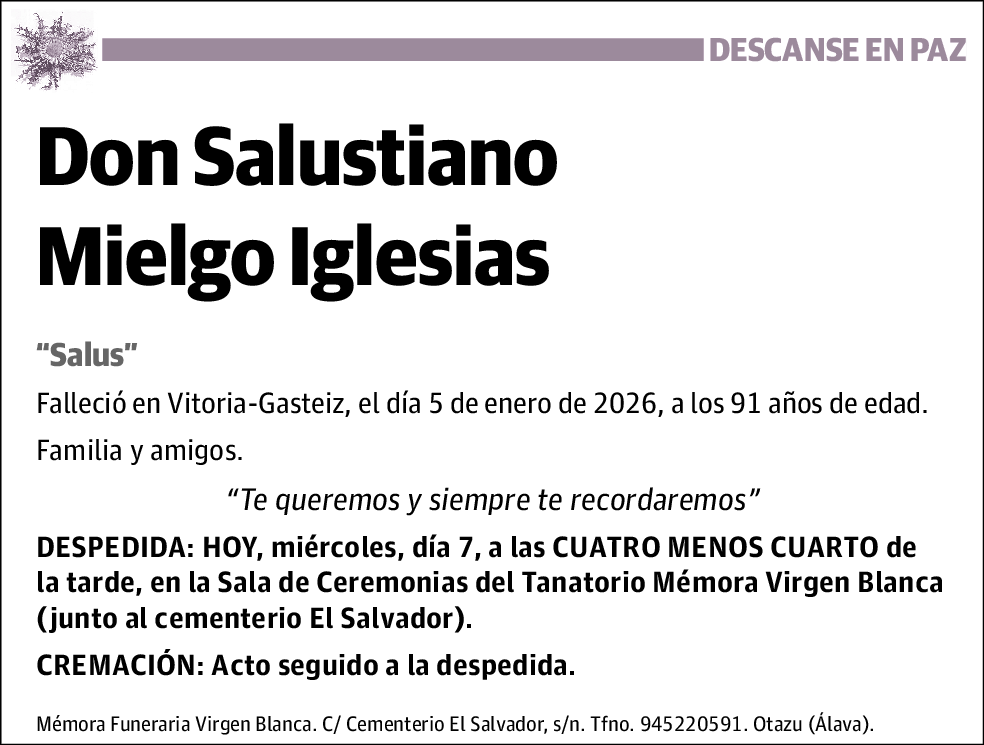 Salustiano Mielgo Iglesias