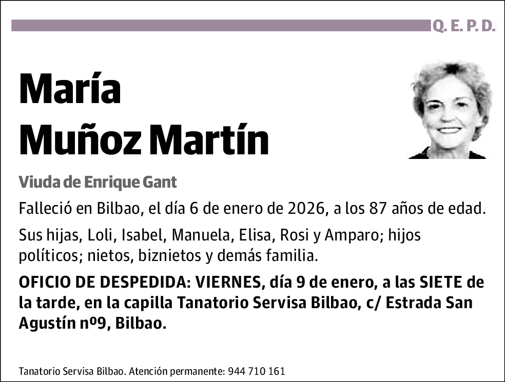 María Muñoz Martin