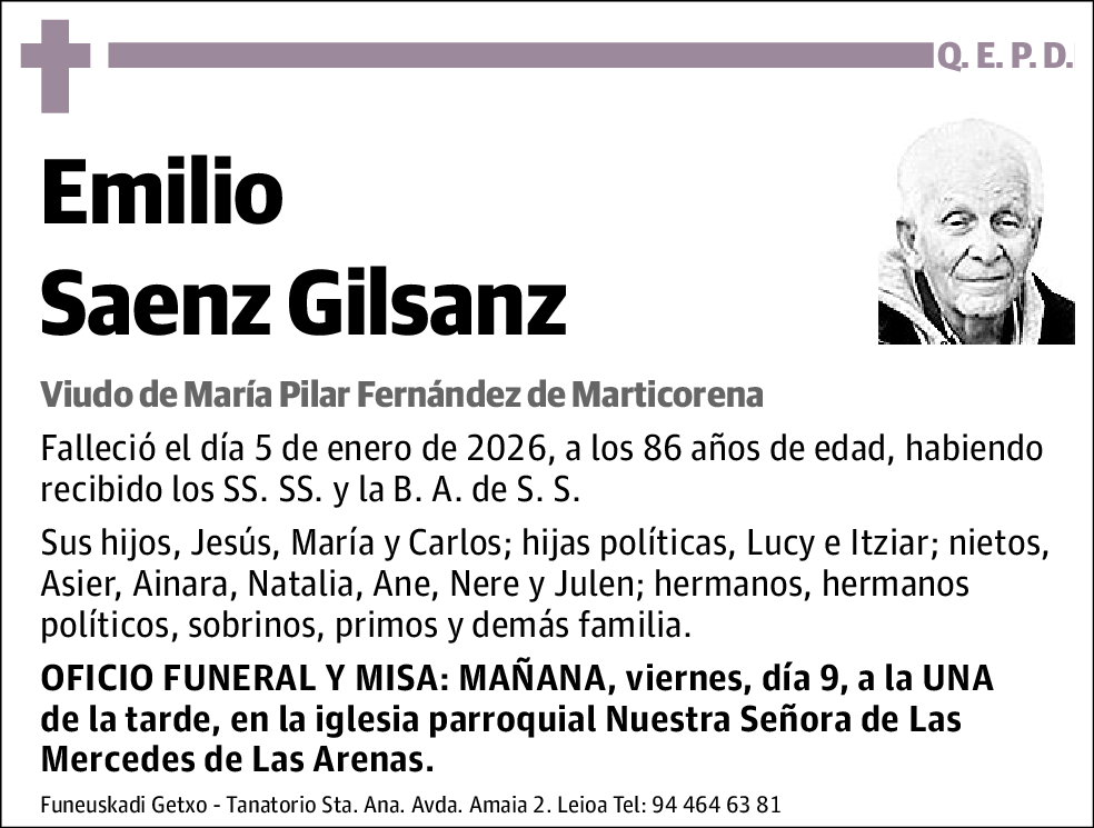 Emilio Sáenz Gilsanz