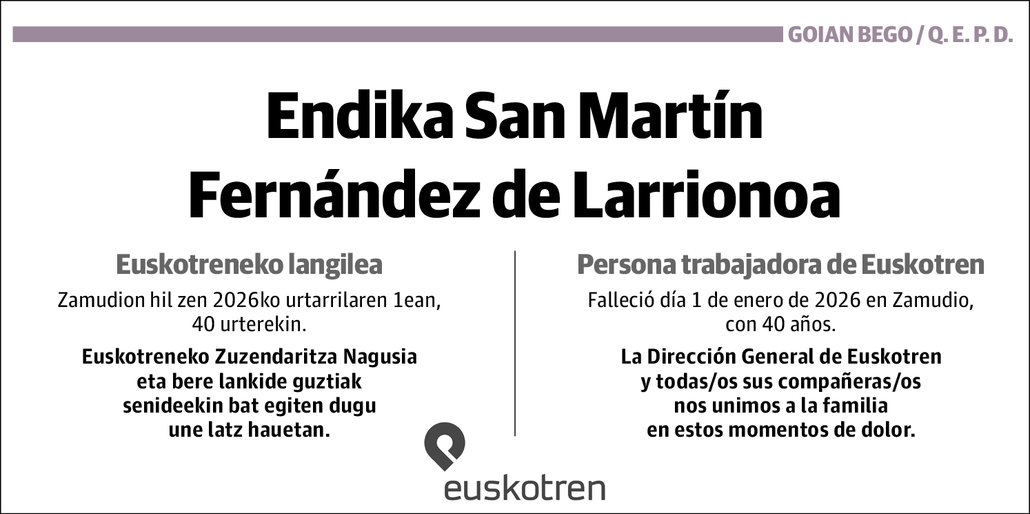 Endika San Martín Fernández de Larrionoa