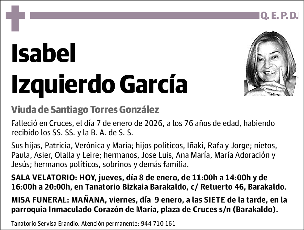 Isabel Izquierdo García