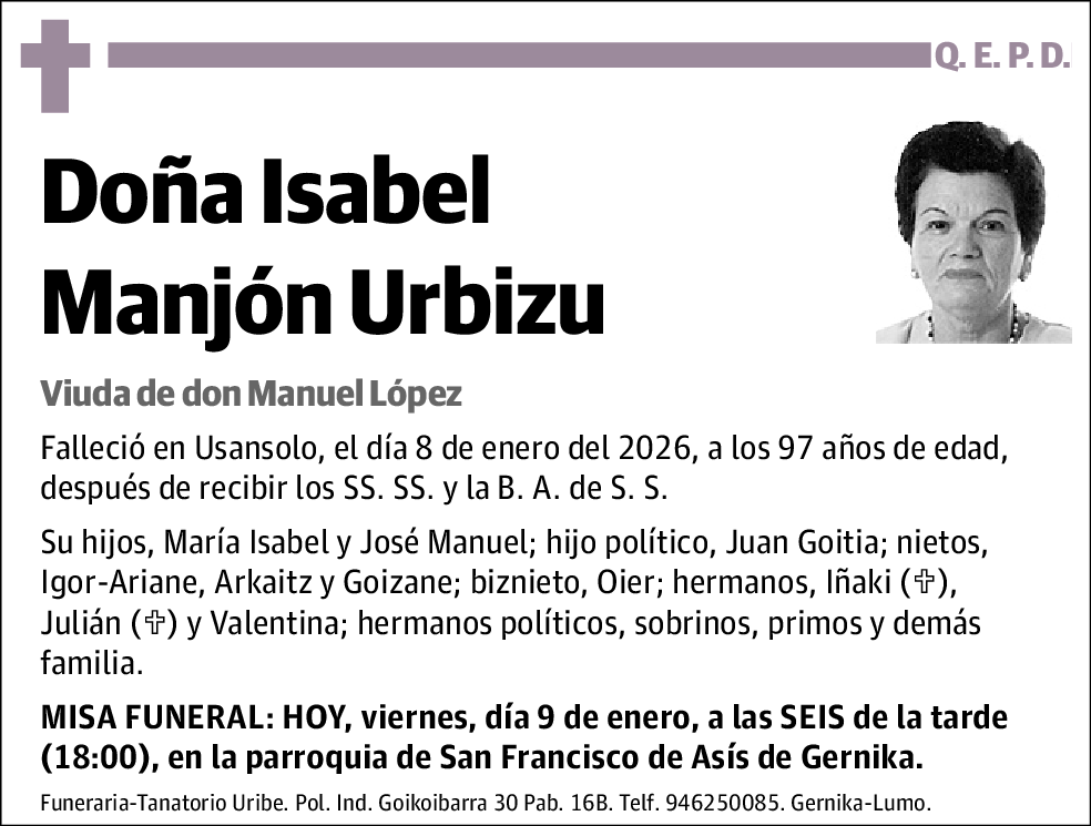 Isabel Manjón Urbizu