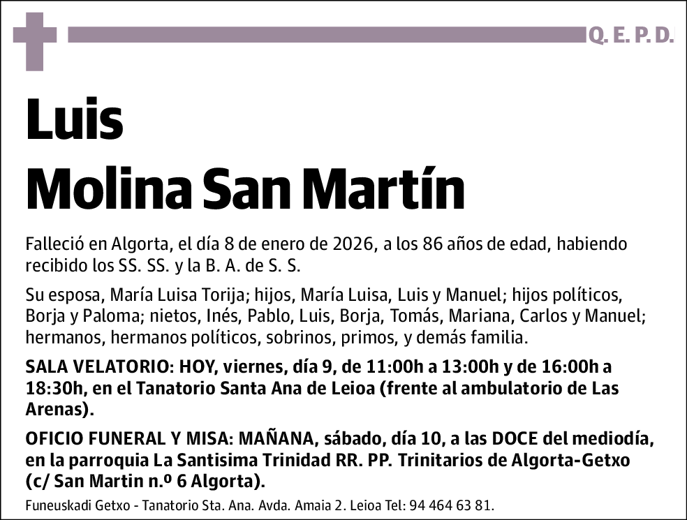 Luis Molina San Martín