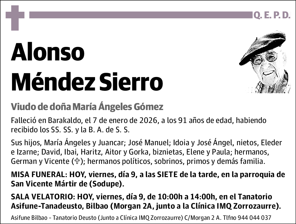 Alonso Méndez Sierro