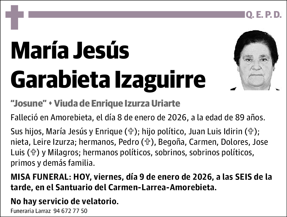 María Jesús Garabieta Izaguirre