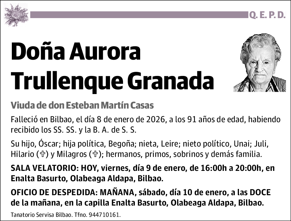 Aurora Trullenque Granada