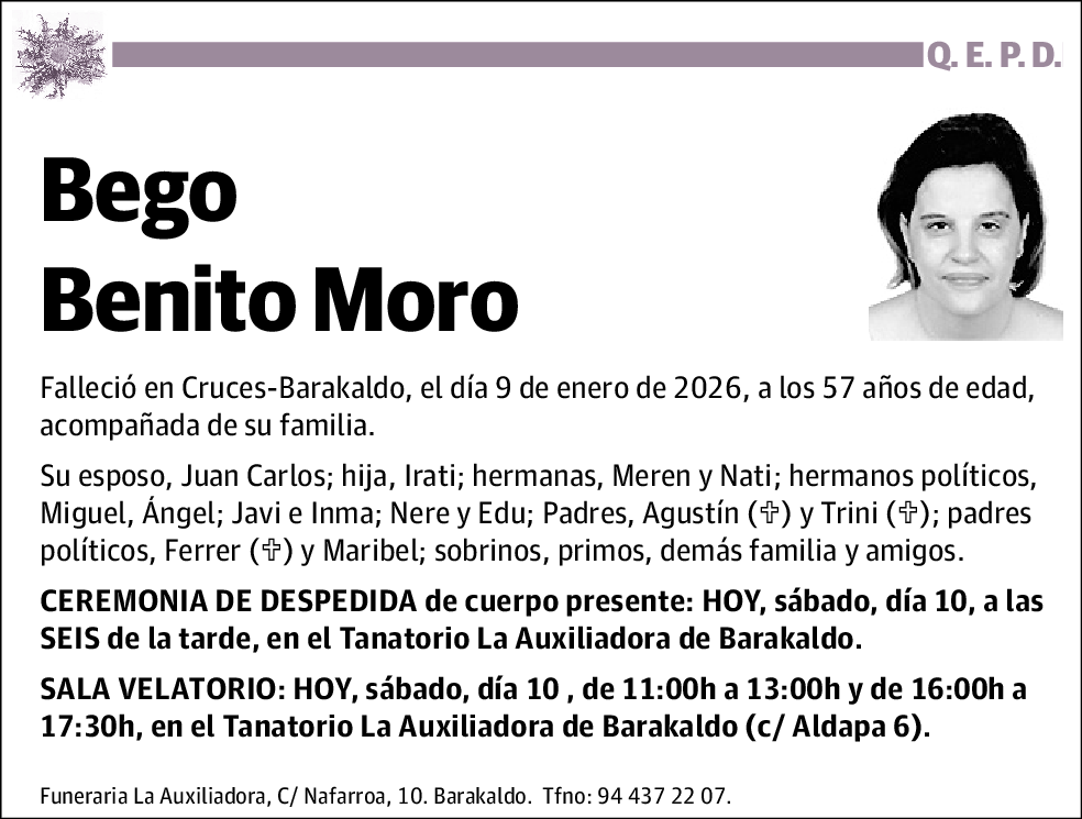 Bego Benito Moro