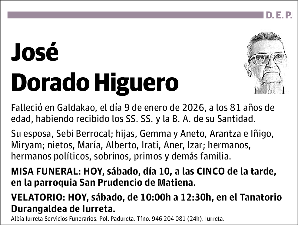 José Dorado Higuero