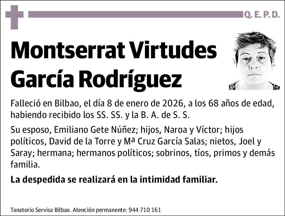 Montserrat Virtudes García Rodríguez