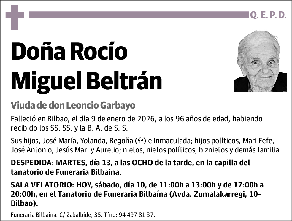 Rocío Miguel Beltrán