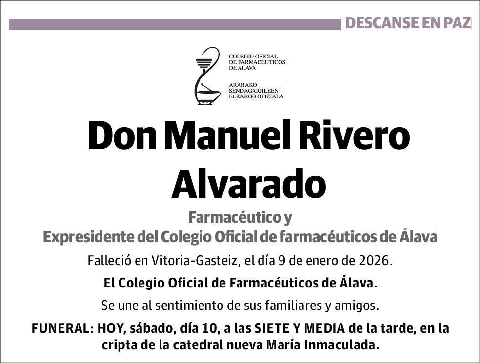 Manuel Rivero Alvarado