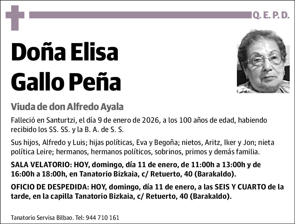 Elisa Gallo Peña