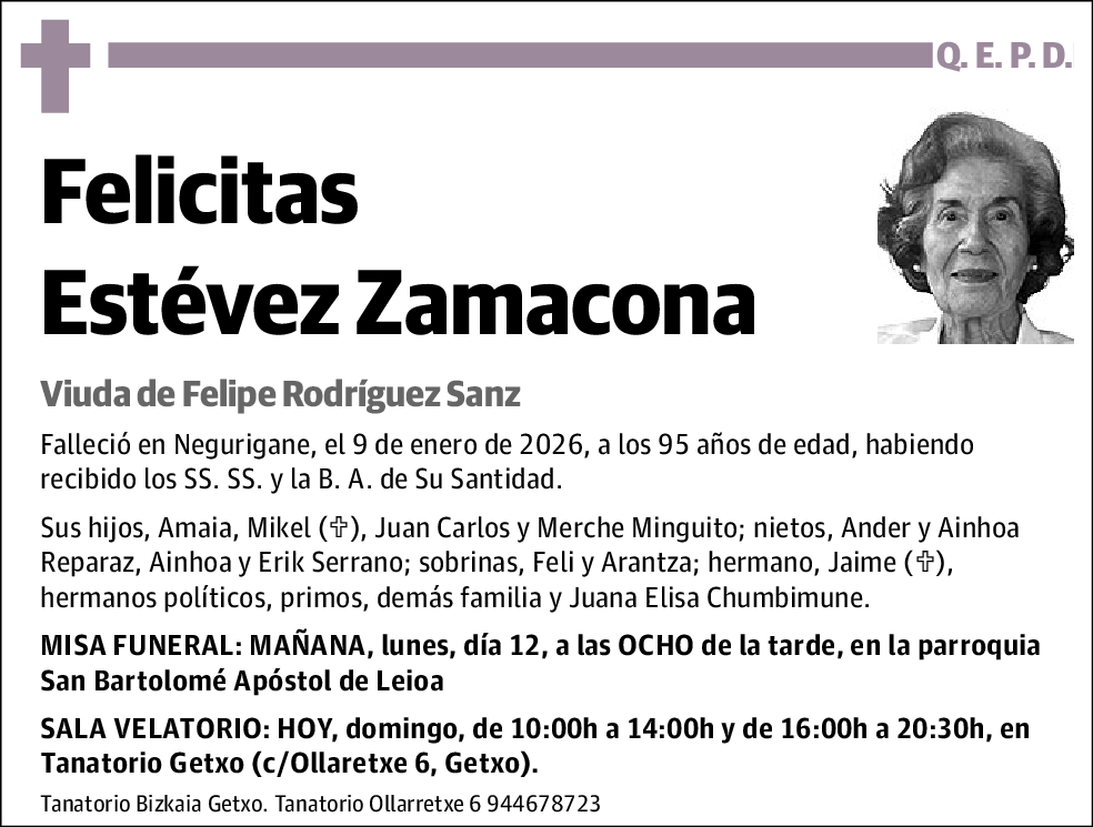 Felicitas Estévez Zamacona