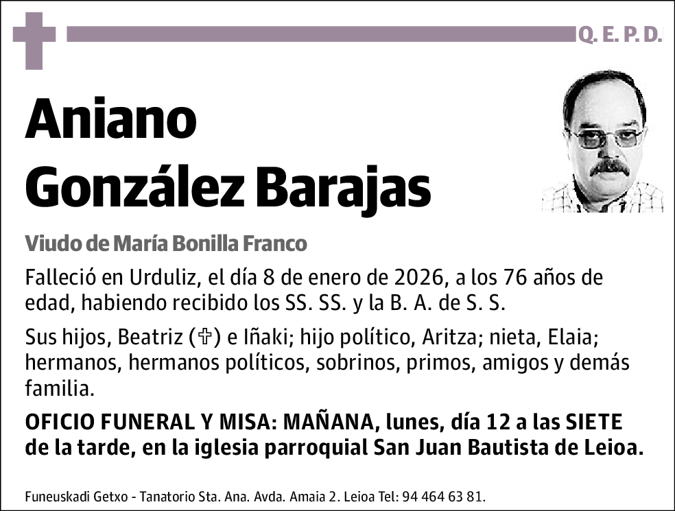 Aniano González Barajas