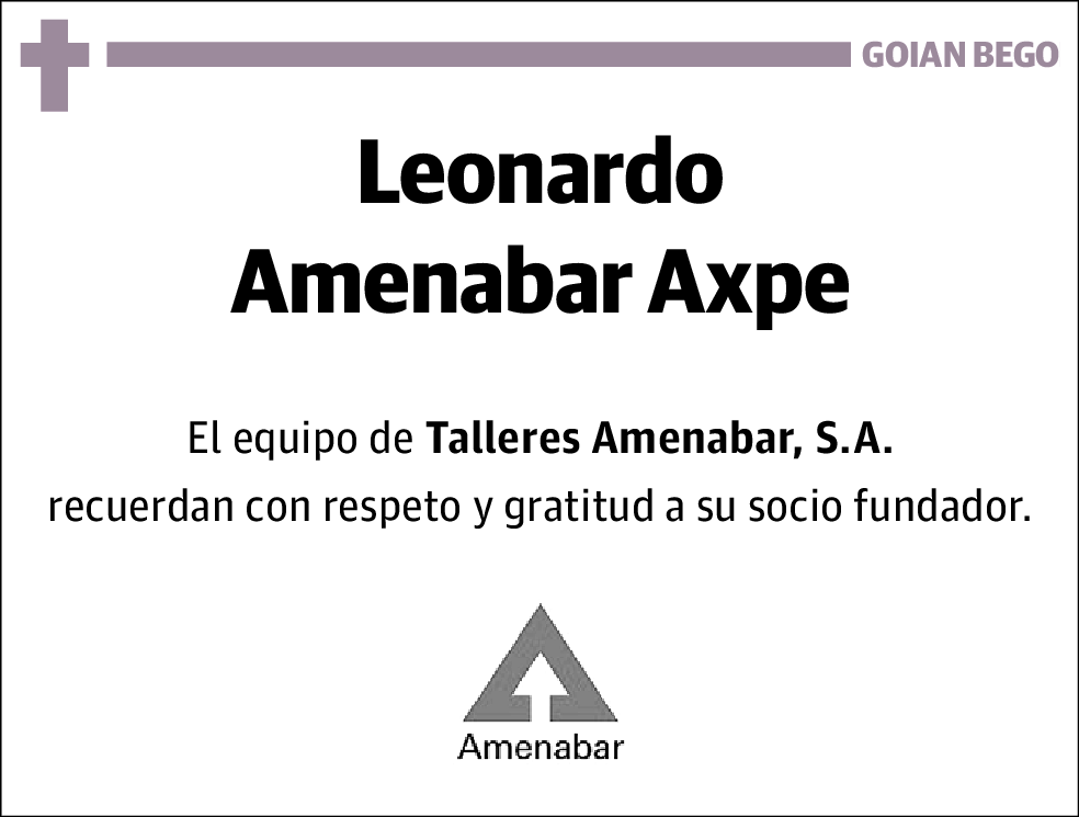Leonardo Amenabar Axpe