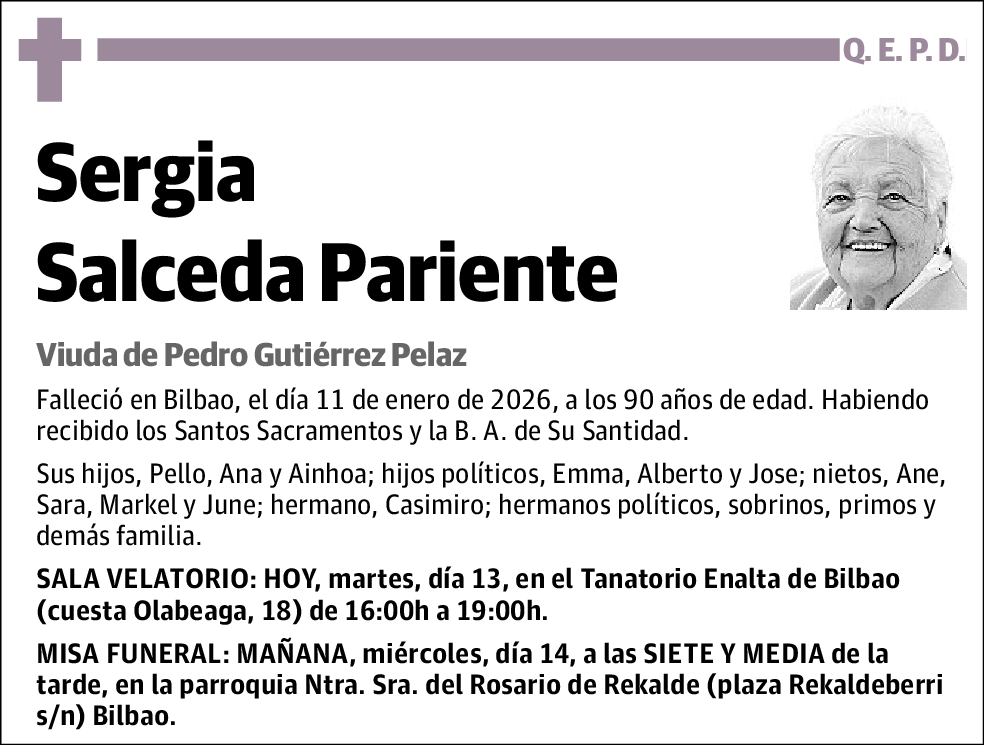 Sergia Salceda Pariente