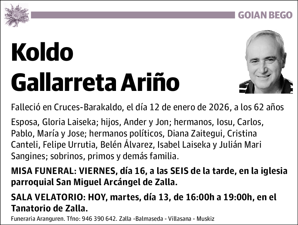 Koldo Gallarreta Ariño