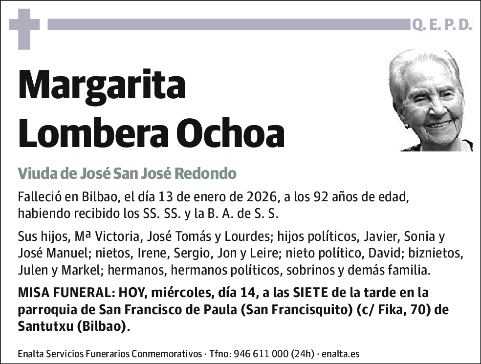 Margarita Lombera Ochoa