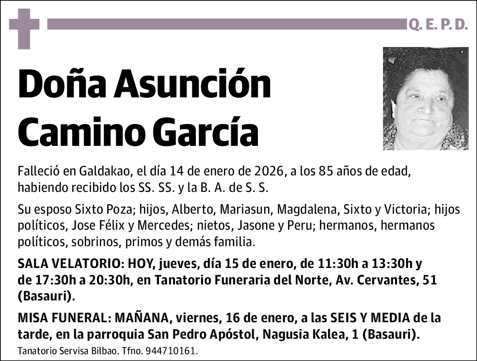 Asunción Camino García