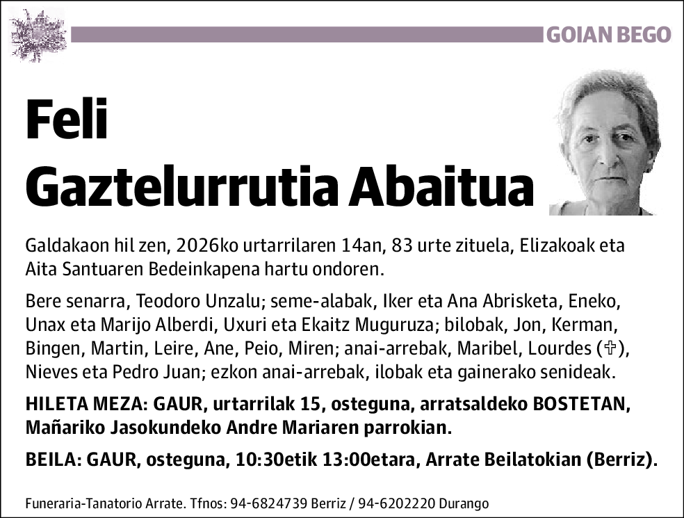 Feli Gaztelurrutia Abaitua