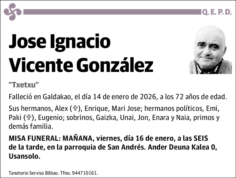 Jose Ignacio Vicente González