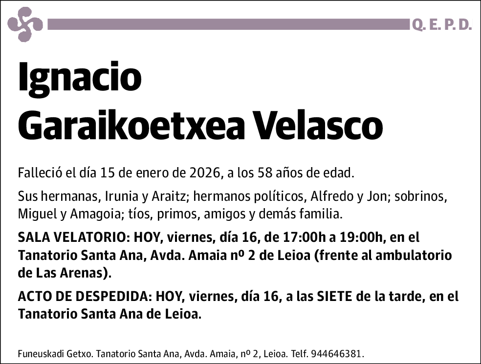 Ignacio Garaikoetxea Velasco