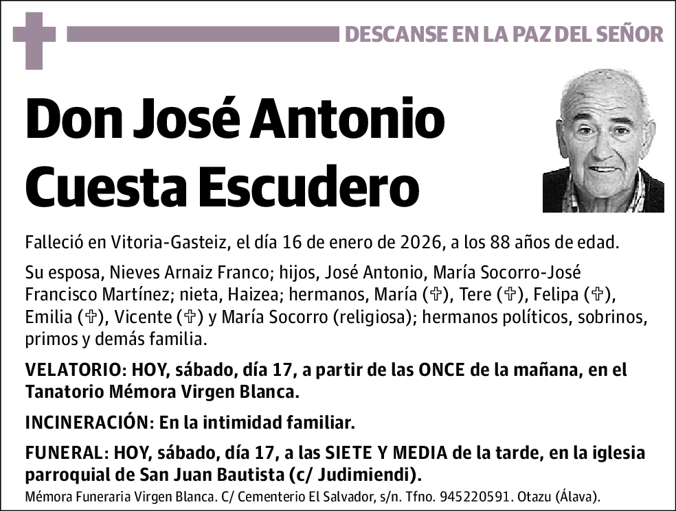 José Antonio Cuesta Escudero
