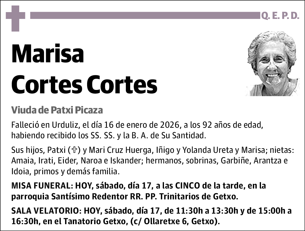 Maria Luisa Cortes Cortes