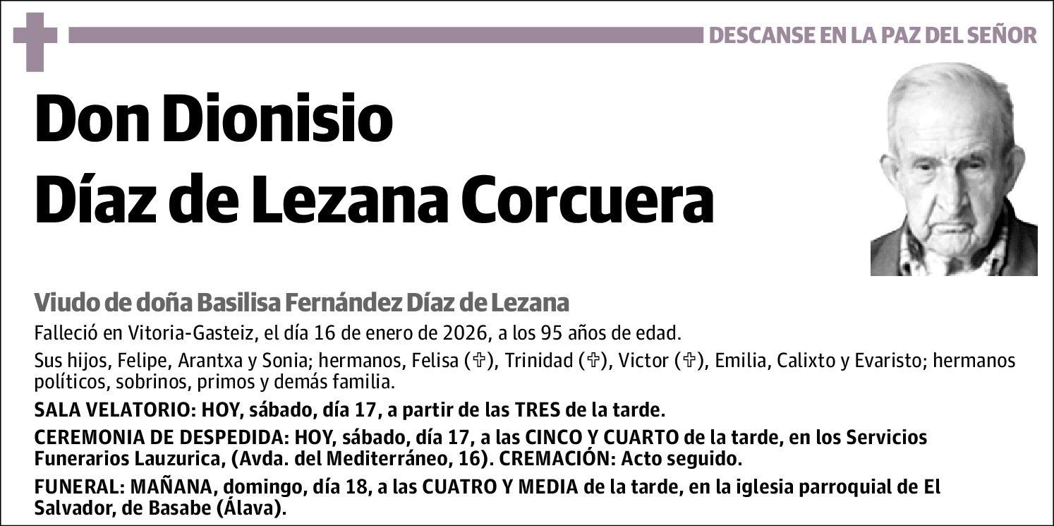 Dionisio Diaz de Lezana Corcuera