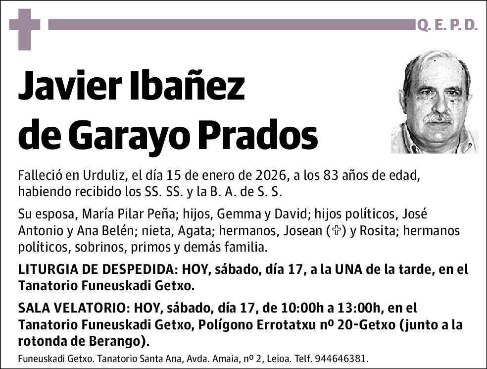 Javier Ibañez de Garayo Prados