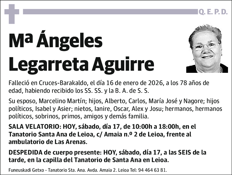 Mªángeles Legarreta Aguirre