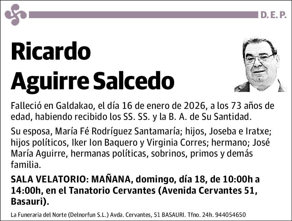 Ricardo Aguirre Salcedo