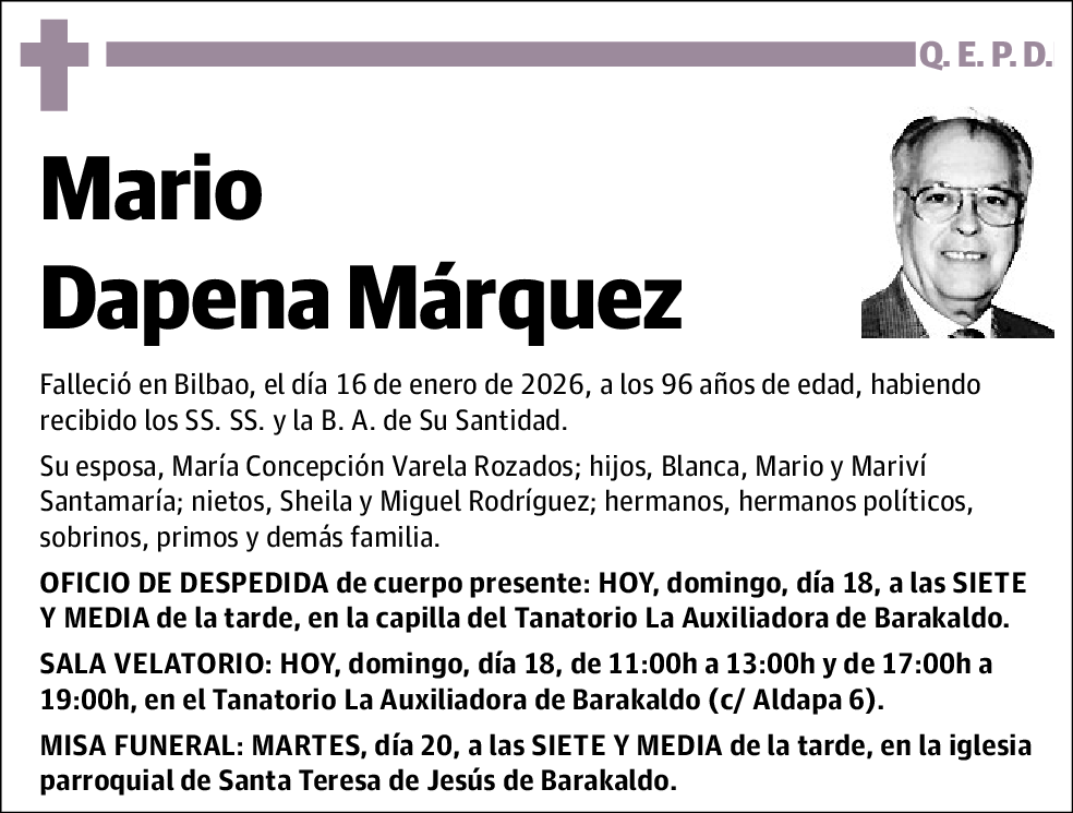Mario Dapena Márquez