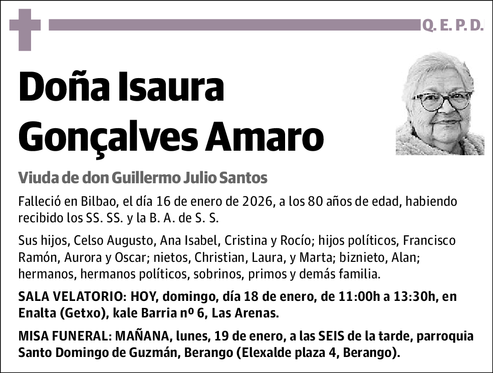 Isaura Gonçalves Amaro