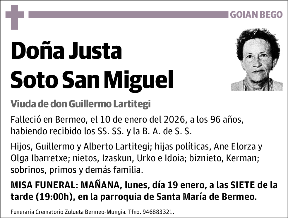 Justa Soto San Miguel