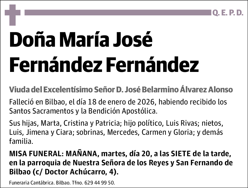 María José Fernández Fernández