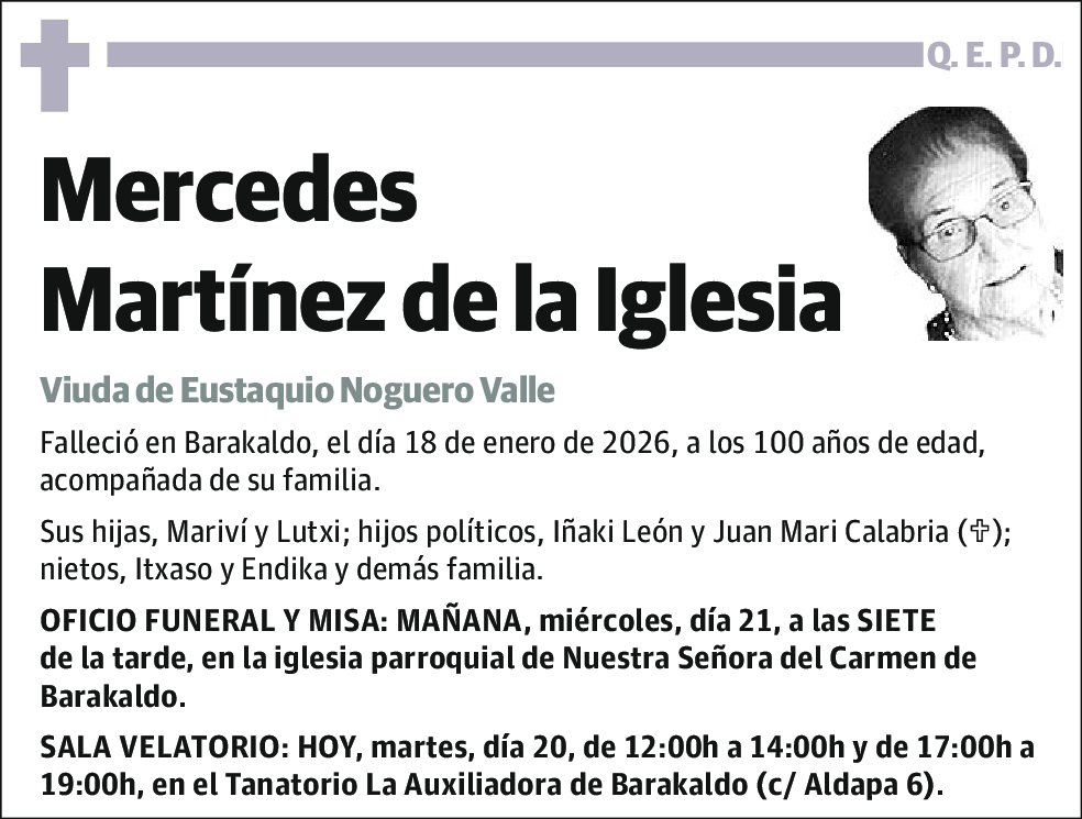 Mercedes Martinez de la Iglesia