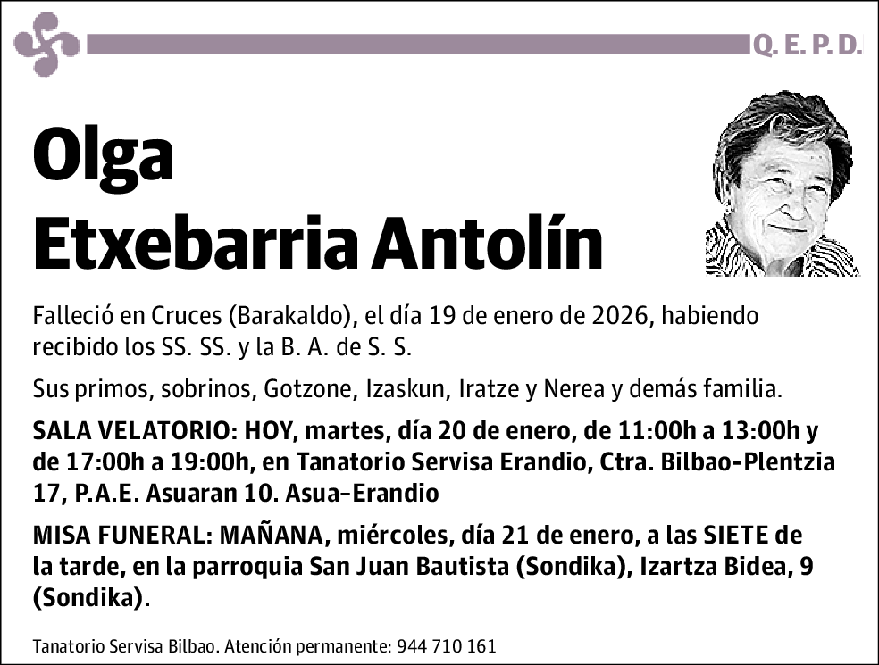 Olga Etxebarria Antolín