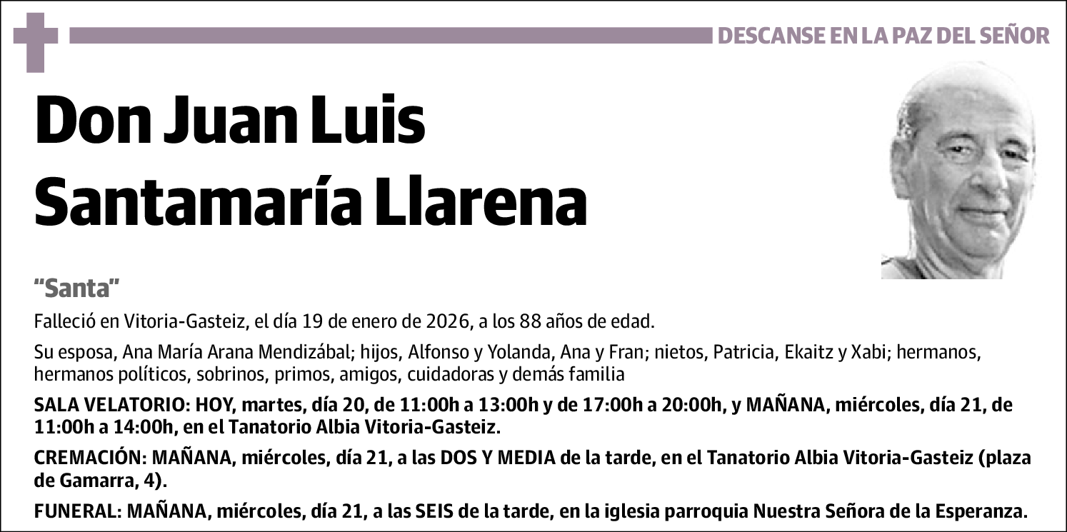 Juan Luis Santamaría Llarena