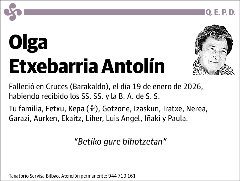 Olga Etxebarria Antolín