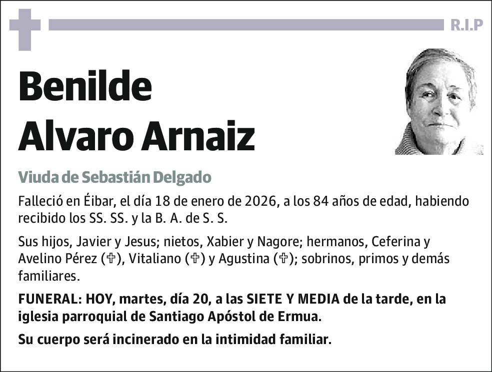 Benilde Alvaro Arnaiz