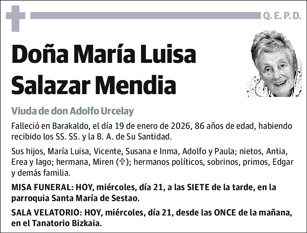 María Luisa Salazar Mendia