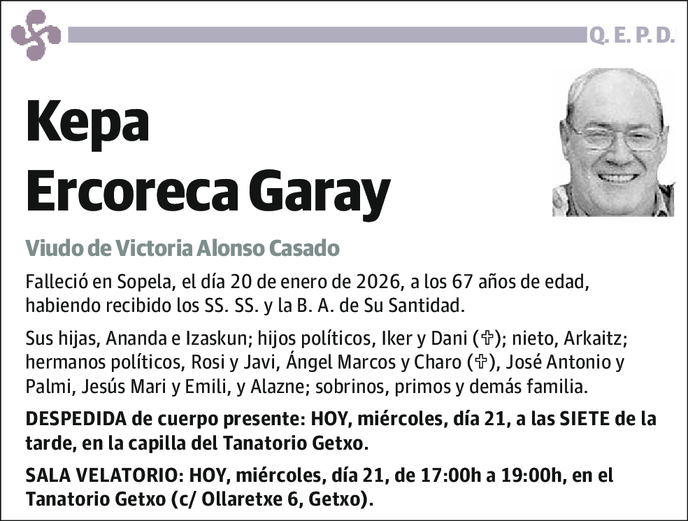 Kepa Ercoreca Garay