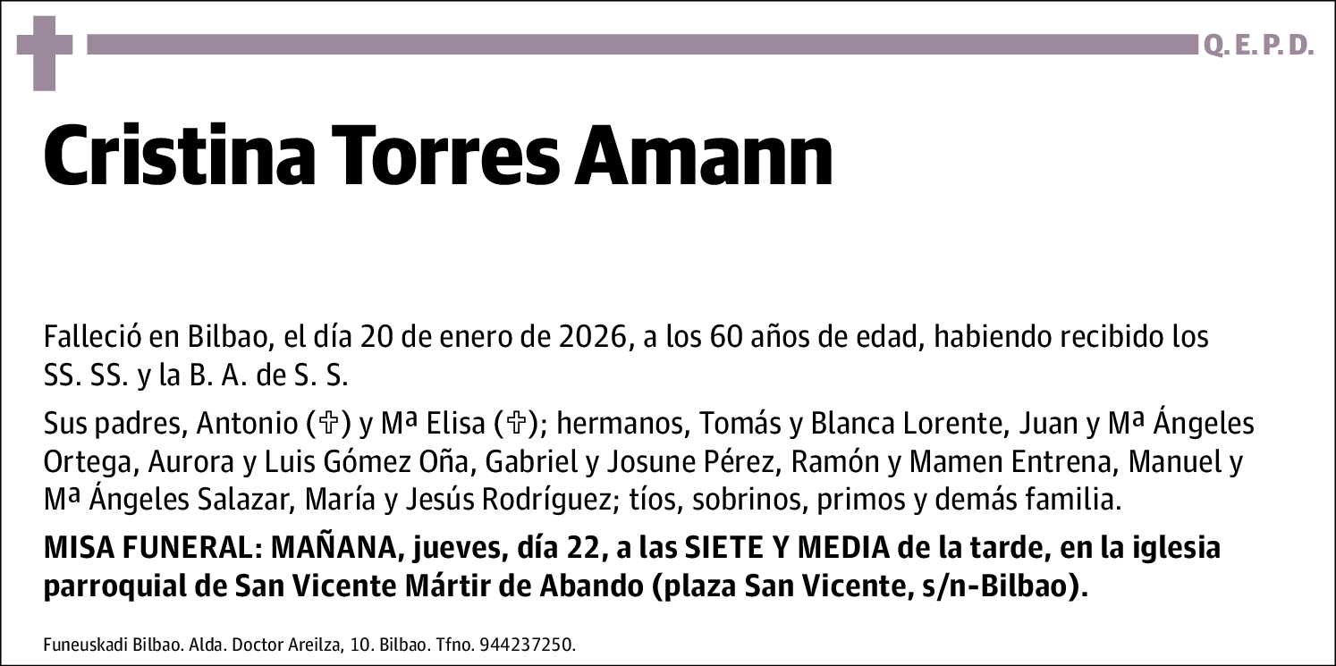 Cristina Torres Amann