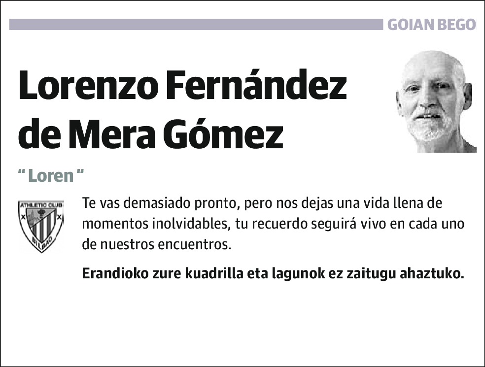 Lorenzo Fernández de Mera Gómez
